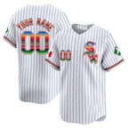 Custom Chicago White Sox Mexico Vapor Premier Limited Jersey V2- White 2 JEROMEN