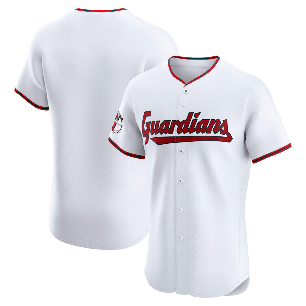 Cleveland Guardians White JEROMEN Home Elite Jersey