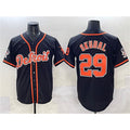 Detroit Tigers #29 Tarik Skubal Black JEROMEN With Patch Cool Base Stitched Jersey