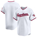 Cleveland Guardians Blank White JEROMEN Home Limited Stitched Jersey