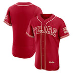 Texas Rangers Red JEROMEN 2026 City Connect Authentic Jersey