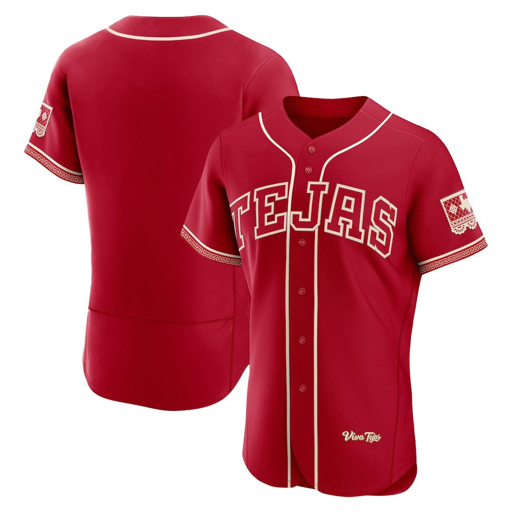 Texas Rangers Red JEROMEN 2026 City Connect Authentic Jersey