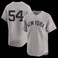 New York Yankees #54 Max Fried Gray JEROMEN Road Limited Player Jersey 2