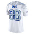 B.Bills #88 Dawson Knox White JEROMEN 22025 Rivalries Collection Limited Jersey
