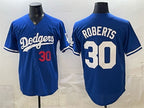 Los Angeles Dodgers #30 Dave Roberts Royal JEROMEN 2026 Limited Stitched Jersey