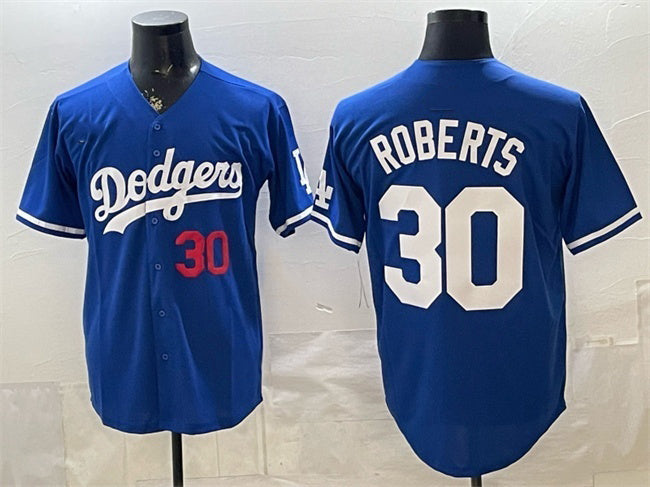 Los Angeles Dodgers #30 Dave Roberts Royal JEROMEN 2026 Limited Stitched Jersey