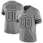 Custom A.Falcons 2019 Gray Gridiron Gray JEROMEN Vapor Untouchable Limited Jersey