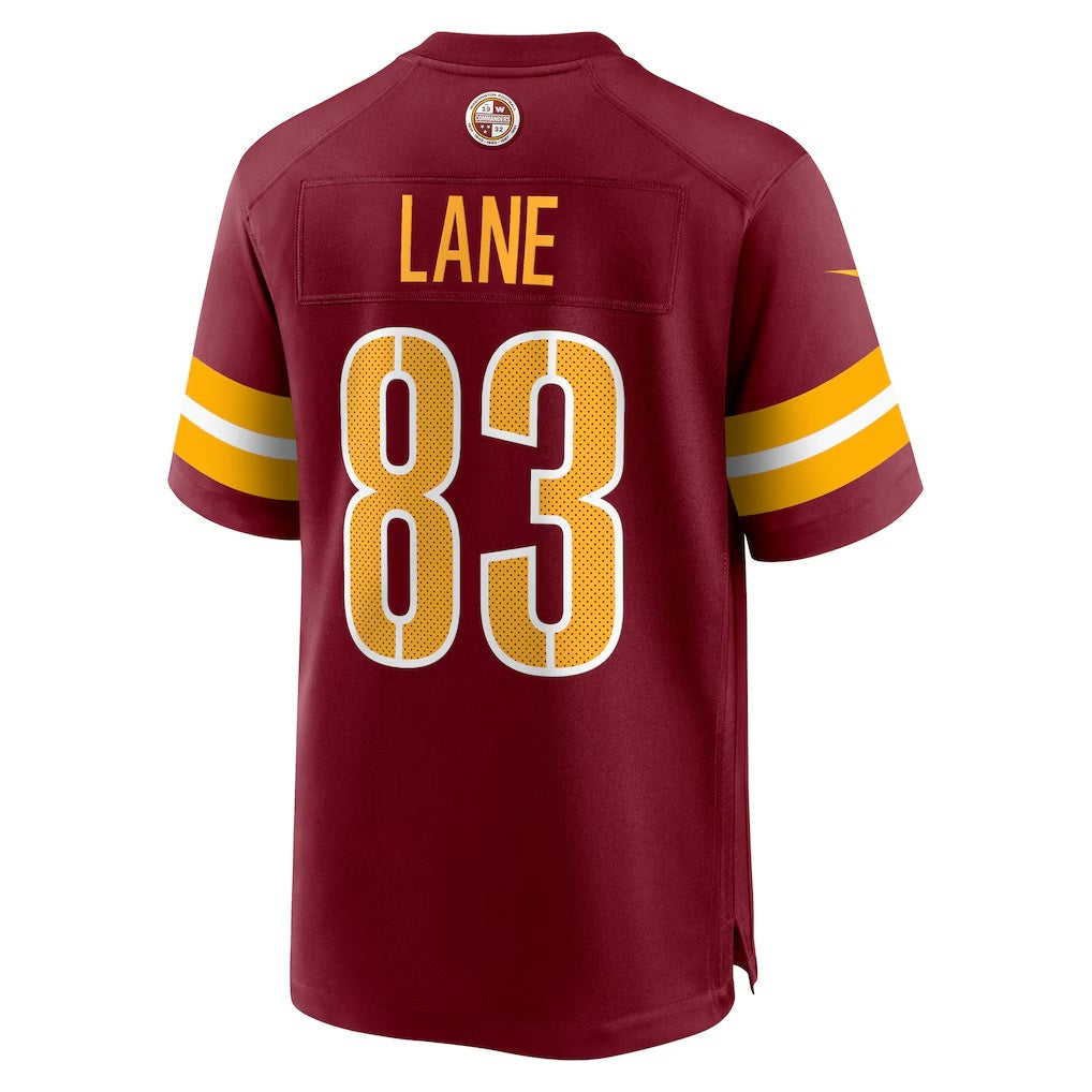 W.Commanders #83 Jaylin Lane Burgundy JEROMEN Team Game Jersey