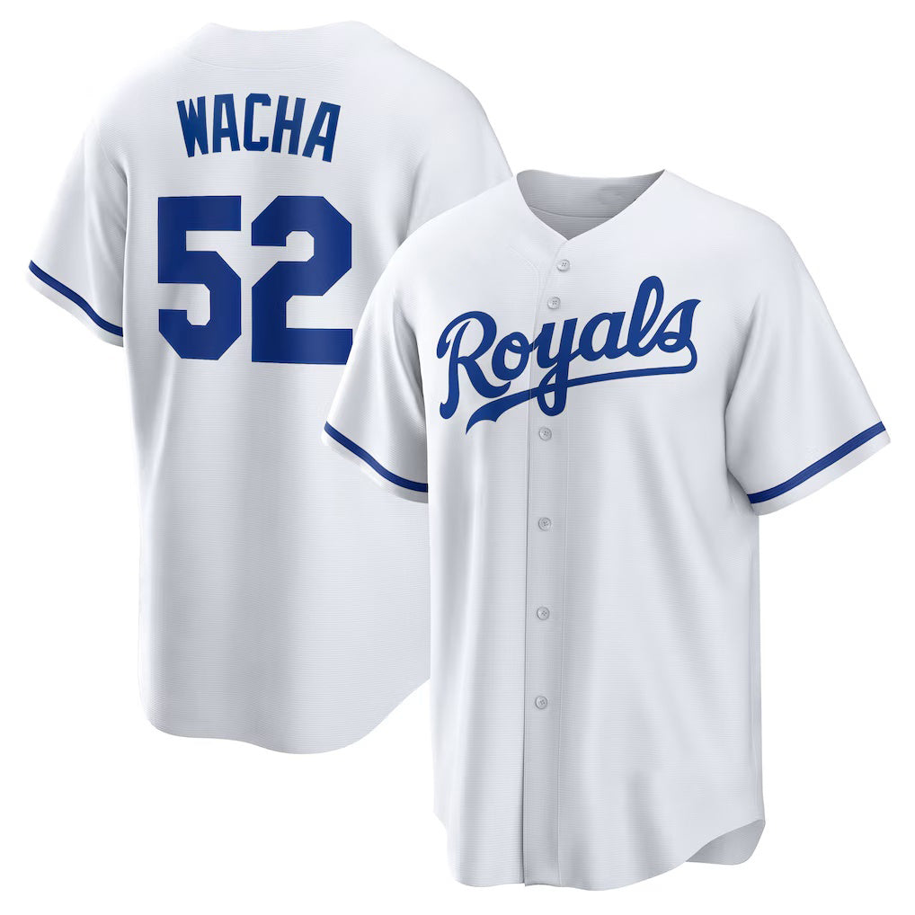 Kansas City Royals #52 Michael Wacha White JEROMEN Home Replica Jersey
