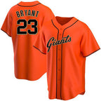 San Francisco Giants #23 Kris Bryant Orange JEROMEN Cool Base Jersey