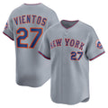 New York Mets #27 Mark Vientos Gray JEROMEN All-Star Limited Jersey