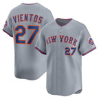 New York Mets #27 Mark Vientos Gray JEROMEN All-Star Limited Jersey