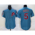 Philadelphia Phillies #5 Bryson Stott Blue JEROMEN Cool Base Stitched Jersey