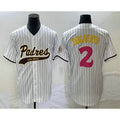 San Diego Padres #2 Xander Bogaerts White JEROMEN NEW 2023 City Connect Cool Base Stitched Jersey