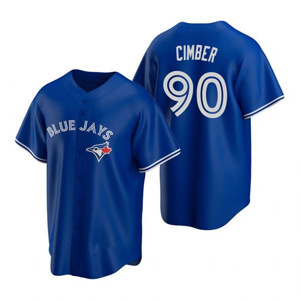 Toronto Blue Jays #90 Adam Cimber Royal JEROMEN Alternate Cool Base Jersey