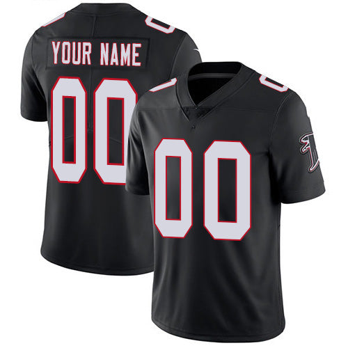 Custom A.Falcons Alternate Black JEROMEN Vapor Untouchable Limited Jersey