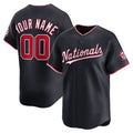 Custom Washington Nationals Navy JEROMEN Alternate Limited Jersey