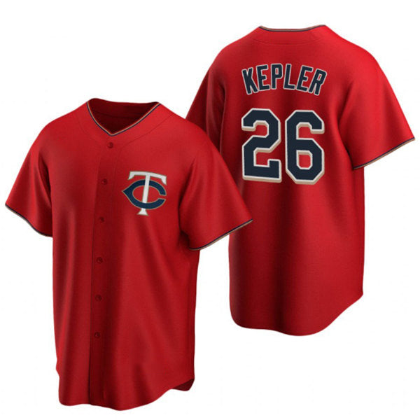 Minnesota Twins #26 Max Kepler Red JEROMEN Cool Base Stitched Jersey