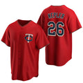 Minnesota Twins #26 Max Kepler Red JEROMEN Cool Base Stitched Jersey