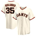 San Francisco Giants #35 Justin Verlander Cream JEROMEN Home Replica Jersey