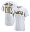 Custom Atlanta Braves Active Player White JEROMEN 2022 All-Star Flex Base Stitched Jersey