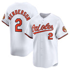 Baltimore Orioles #2 Gunnar Henderson White JEROMEN Home Limited Player Jersey