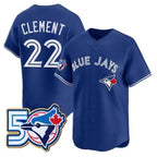 Toronto Blue Jays #22 Vladimir Guerrero Jr. Royal JEROMEN 50th Anniversary Alternate Limited Jersey