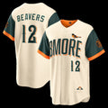 Baltimore Orioles #12 Dylan Beavers Natural JEROMEN 2026 City Connect Stadium Jersey
