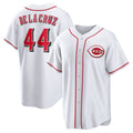 Cincinnati Reds #44 Elly De La Cruz White JEROMEN Home Replica Jersey