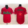 Philadelphia Phillies Red JEROMEN Phanatic Limited Stitched Jersey