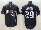 Detroit Tigers #29 Tarik Skubal 2026 Black JEROMEN 'Motor Gothic Edition' Vapor Premier Limited Stitched Jersey