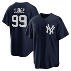 New York Yankees #99 Aaron Judge Navy JEROMEN 2020 Spring Training Replica Player Jersey
