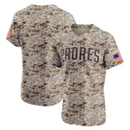 San Diego Padres Camo JEROMEN Alternate Vapor Premier Elite Patch Jersey