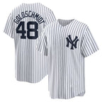 New York Yankees #48 Paul Goldschmidt White JEROMEN Home Replica Jersey