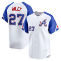 Atlanta Braves #27 Austin Riley White JEROMEN City Connect Limited Player Jersey