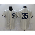 Chicago White Sox #35 Frank Thomas 2021 Cream Navy JEROMEN Field of Dreams Flex Base Stitched Jersey