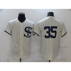 Chicago White Sox #35 Frank Thomas 2021 Cream Navy JEROMEN Field of Dreams Flex Base Stitched Jersey