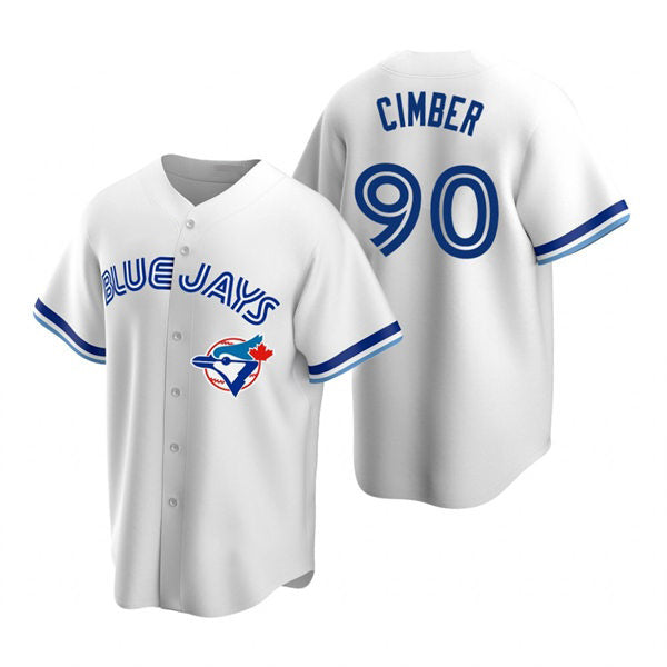 Toronto Blue Jays #90 Adam Cimber White JEROMEN Cooperstown Collection Jersey