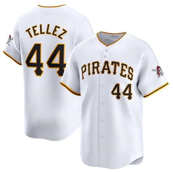 Pittsburgh Pirates #44 Rowdy Tellez White JEROMEN Home Limited Stitched Jersey