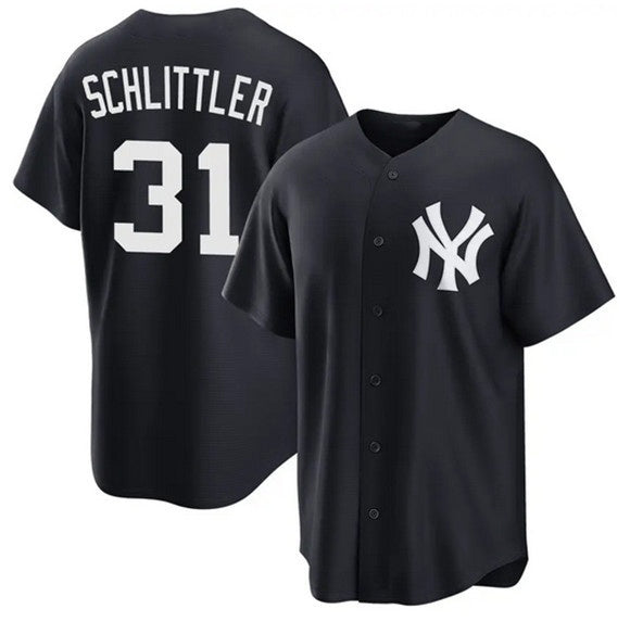 New York Yankees #31 Cam Schlittler Navy JEROMEN 2026 Alternate Stitched Jersey