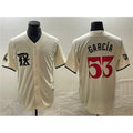 Texas Rangers #53 Adolis Garc¨ªa Cream JEROMEN City Connect Cool Base Stitched Jersey