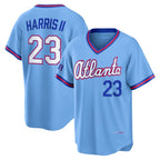 Atlanta Braves #23 Michael Harris II Powder Blue JEROMEN 2026 City Connect Stadium Jersey