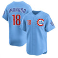 Chicago Cubs #18 Sh¨­ta Imanaga Blue JEROMEN 2024-25 2nd Alternate Limited Stitched Jersey
