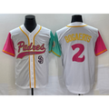 San Diego Padres #2 Xander Bogaerts White JEROMEN NEW 2023 City Connect Cool Base Stitched Jersey 4