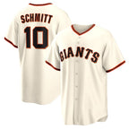 San Francisco Giants #10 Casey Schmitt Cream JEROMEN Home Replica Jersey