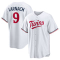 Minnesota Twins #9 Trevor Larnach White JEROMEN Home Replica Jersey