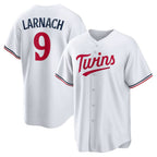 Minnesota Twins #9 Trevor Larnach White JEROMEN Home Replica Jersey
