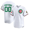 Custom Chicago Cubs Mexico Vapor Premier Limited Jersey V3 ¨C All Stitched-White JEROMEN