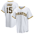 Pittsburgh Pirates #15 Oneil Cruz White JEROMEN Home Replica Jersey