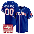 Custom Texas Rangers Royal JEROMEN 2026 City Connect Vapor Premier Limited Jersey - All Stitched